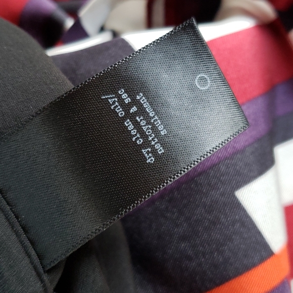 RAG & BONE Bus Seat Anne Dress sz 4 Women's Silk Geo Print Shift Business Casual - Picture 10 of 13